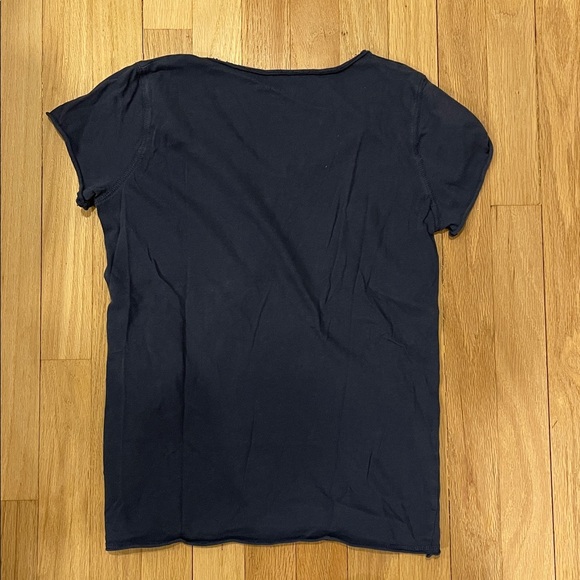 Zadig & Voltaire Dark Blue 'Amour' Tee - Picture 4 of 4